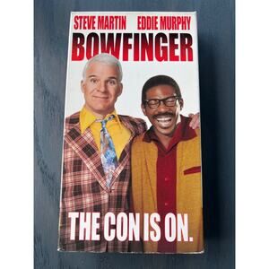Bowfinger Steve Martin Eddie Murphy Comedy Movie Vintage 2000 VHS Tape Pre-Loved
